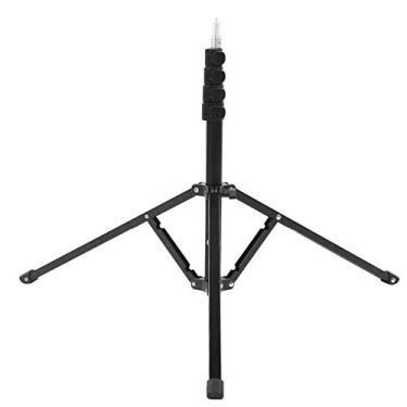 Imagem de Tripé de câmera, 1,8 m suporte de telefone ajustável para câmera tripé para transmissão ao vivo