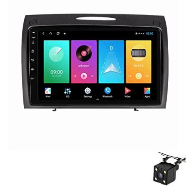 Imagem de Android 11 rádio estéreo do carro para 2000-11 Benz SLK classe R171 SLK200 SLK280 SLK300 Navegação GPS 9'' Head Unit Multimedia Player Video Receiver com FM AM Carplay Auto/SWC Mirror Link,M150s