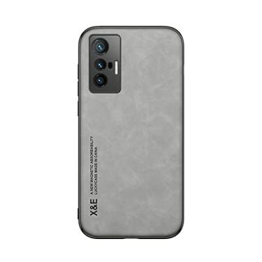 Imagem de Kepuch Silklike Capa para Vivo X70 - Case Placa de Metal Embutida para Vivo X70 - Cinza