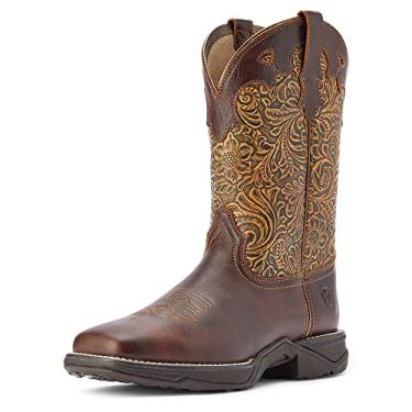 Imagem de ARIAT Botas Country Femininas Anthem Savanna, Argila rica, 7