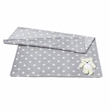 Imagem de Manta Soft Bichinhos Bebê Infantil Cobertor Antialérgico