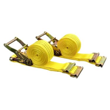 Imagem de Pacote com 2 correias de catraca E-Track 5 cm x 4,5 m 2,0 kg