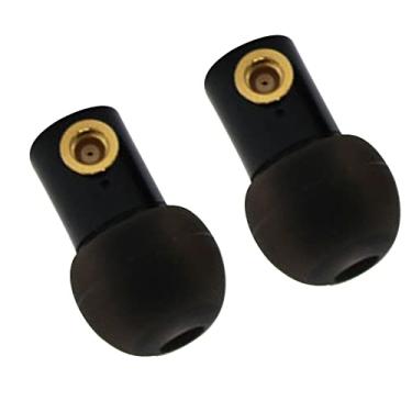 Imagem de 2 peças de fones de ouvido intra-auriculares MMCX Plug Pluggable Vocal Fones de ouvido Metal Shell