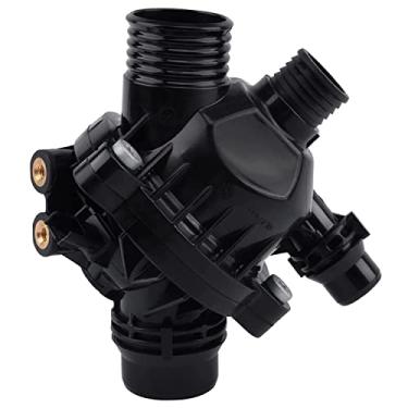 Imagem de EVIL ENERGY Conjunto de caixa de termostato, 11537549476, compatível com BMW E60 E65 E90 335i 535i 128i 135i