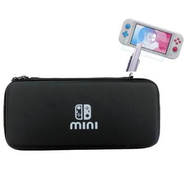 Imagem de Capa Case Bolsa Mini Bag Rígida Compatível Com Console Nintendo Switch