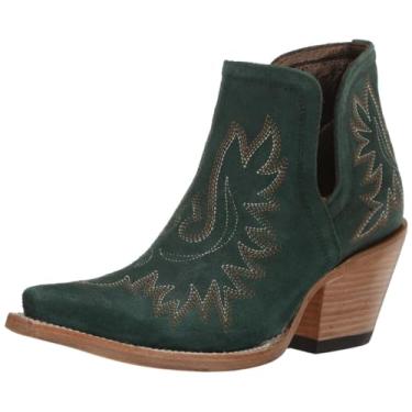 Imagem de ARIAT Bota feminina branca Dixon branca, Camurça Poseidon, 35