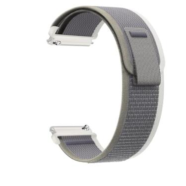 Imagem de Pulseira de nylon compatível com Samsung Galaxy Watch 7/FE/6/5 Pro 4 3/Watch 4 6 Classic/Active/Gear S2 S3 Frontier, pulseira esportiva de 20 mm e 22 mm para Galaxy Watch de 47 mm, 43 mm, 45 mm, 40