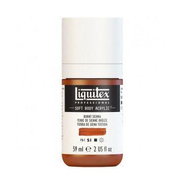 Imagem de Tinta acrílica Liquitex Soft Body 59ml S1 Burnt Sienna