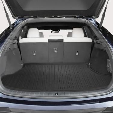 Imagem de Forro de carga premium para Lexus RZ 2023-2024 - 100% de proteção - Tapete de porta-malas de carro de ajuste personalizado - Tapete de carga preto - Forros de porta-malas medidos a laser em formato 3D