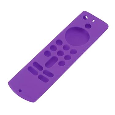 Imagem de SUNGOOYUE Tampa Protetora de Silício Anti -Slip Requintada para Tv Stick Com Material de Lavagem Dos Genes 3rdgen (Conjunto roxo)