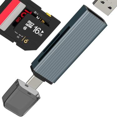 Imagem de Leitor de cartão USB C para SD (3 em 1) para Apple OTG 3.0 adaptador para iPhone 16 15 Pro Max câmera digital micro SD TF memória transferência de foto MacBook computador compatível com Samsung para