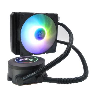 Imagem de Water Cooler 120mm LED RGB para Processador AMD e Intel LGA20XX 1366 1