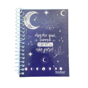 Imagem de Caderno Espiral 1/8 Capa Dura 80 Folhas Escolar Sortido-3un - Blook, e