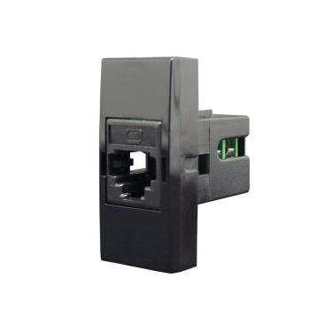 Imagem de Módulo Rj11 Inova Pro Class Alumbra Black Piano