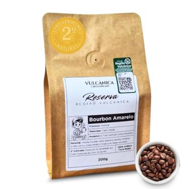 Imagem de Café Especial Bourbon Amarelo Reserva em Grãos 200g - Região Vulcânica