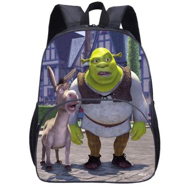 Imagem de Mochila escolar Donkey Shreks Anime para crianças