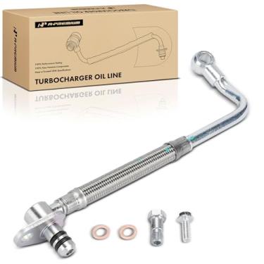 Imagem de A-Premium Linha de óleo de turbocompressor compatível com Ford Escape 2013-2016, Fusion 2013-2014, Fiesta 2014-2019, Transit Connect 2014-2016, 1,6L, turboalimentado, suprimento