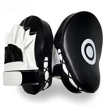 Imagem de 2PCS Boxer Target Curved Focus Punch Mitt Kickboxing Muay Thai Treinamento Equipamento de Fitness para Lutas Mãos Boxe Ensemble