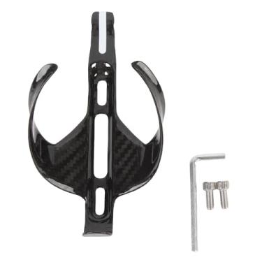 Imagem de Suporte para garrafa de água de bicicleta Suporte de armazenamento de copo de água de fibra de carbono leve para ciclismo de estrada de montanha Durável antiderrapante Compatível