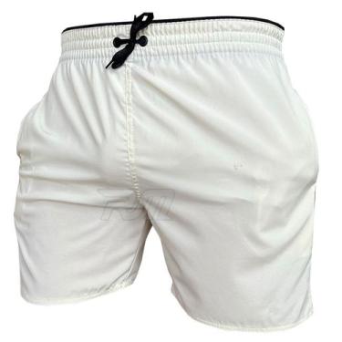 Imagem de Short Dryfit Corrida Academia Secagem Rapida - RM Fabricacao, G, Bege