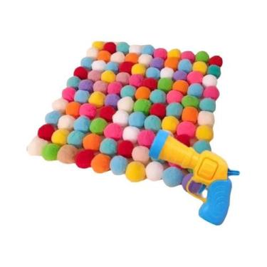 Imagem de Brinquedo Interativo Para Gatos: Lançador De Bolas De Pelúcia Silencio