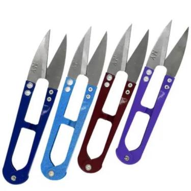 Imagem de Tesoura de Arremate Metal Pic Costura Acabamento Patchwork - KANGYONG