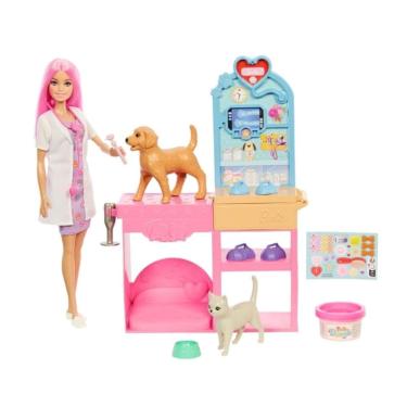 Imagem de Barbie Veterinária com Animais de Estimação - Mattel