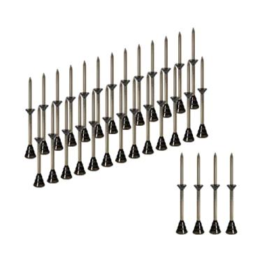 Imagem de 30 peças de tênis de golfe para treimento ferramenta inquebrável grande de 3 1/4 polegadas suporte para unhas bola para iniciantes