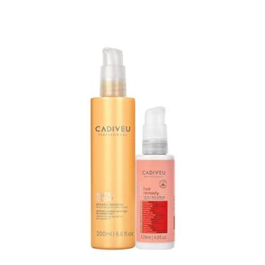 Imagem de Kit Cadiveu Professional Essentials Hair Remedy Leave-in e Nutri Glow Booster (2 produtos)