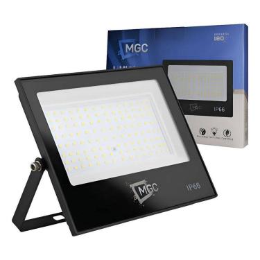 Imagem de Refletor Led 200W Smd Prova D Água Ip66 Holofote 6500K Preto