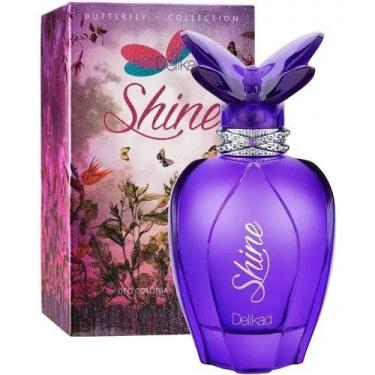 Imagem de Deo Colônia Butterfly Collection Shine Delikad 120ml - Água de Cheiro