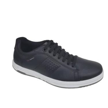 Imagem de Sapatênis Pegada Masculino Preto Ref:172003-Masculino