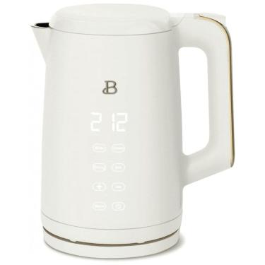 Imagem de Chaleira elétrica Beautiful 1,7L branca com display touch, 4 programas de temperatura, modo manter aquecido, 1500W, 110V