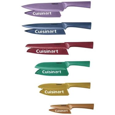 Imagem de Conjunto de Facas Cuisinart Colors Protetor 12pç - C55-12PMC