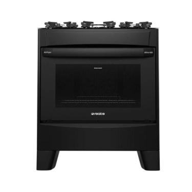 Imagem de Fogão de Piso 5 Bocas AlPro 450 Preto 127V com Forno Elétrico AirFryer