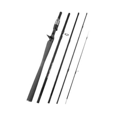 Imagem de Vara De Pesca Ultraleve Em Fibra De Carbono 4/5 Seções Com Cabo Em EVA