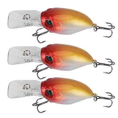 Imagem de Isca de pesca para mergulho profundo, isca de pesca ABS Crankbait, para loja de equipamentos de pesca Entusiastas de pesca Pesca no gelo Pesca selvagem(2 #)