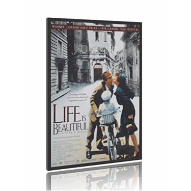Imagem de Quadro Pôster Filme A Vida É Bela M2 60x90