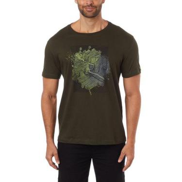 Imagem de Camiseta Aramis Aquarela Verde Masculino
