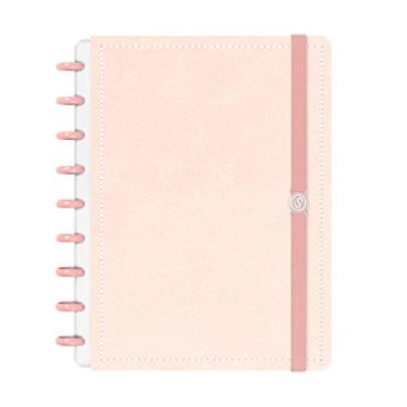 Imagem de Caderno De Disco ISCOOL Inteligente M Solid Touch Couro Rosa