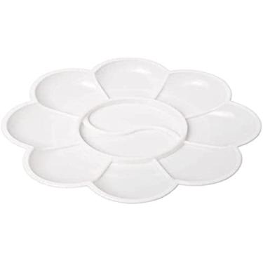 Imagem de Paleta Godê Para Pintura, Keramik, Plástica, Flor, 13,7 cm, 10 Cavidades