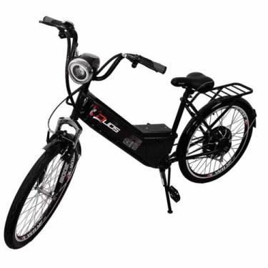 Imagem de Bicicleta Elétrica - Aro 24 - Duos Confort - 800W 48V 15Ah - Preto - D