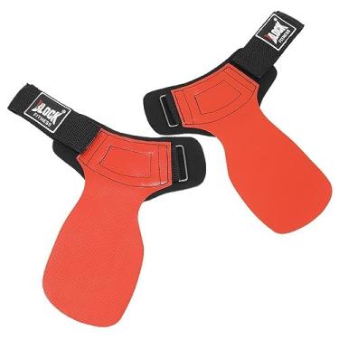 Imagem de Crossfit Hand Grip Laranja Luva Competition Confortável