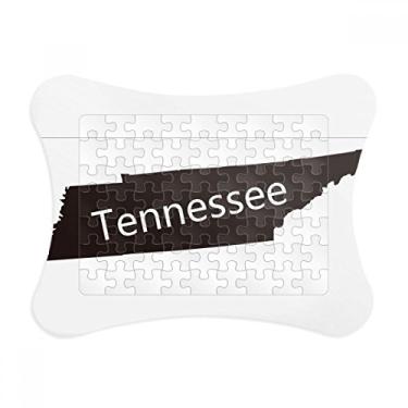Imagem de Enfeites de quebra-cabeça de mapa do Tennessee USA