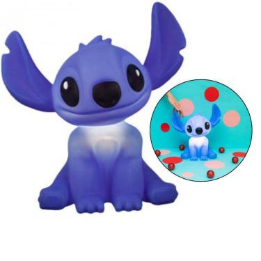 Imagem de Abajur De Mesa Luminária Infantil Stitch Et Personagem Disney