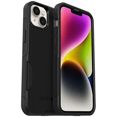 Imagem de OtterBox Capa fina Commuter compatível com iPhone 14 Plus (NÃO 14/Pro/Pro Max) Defesa de camada dupla - embalagem não varejista - preta
