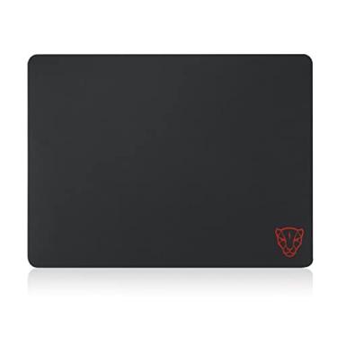 Imagem de Mouse Pad Gamer Motospeed P40 Grande Preto 400mmX300mm - Superficie rigida, Base Emborrachada e borda infinita