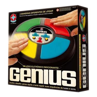 Imagem de Jogo Genius  Estrela Jogo De Memória  Pense Rápido