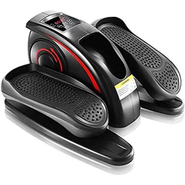 Imagem de Exercitador de pedal elíptico sob a mesa, mini treinador de ciclismo, vendedor de pernas, com assistência, 20 níveis, 5 funções, controle remoto 69Tranquilidade