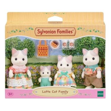 Imagem de Sylvanian Families Familia dos Gatos de Leite EPOCH Magia